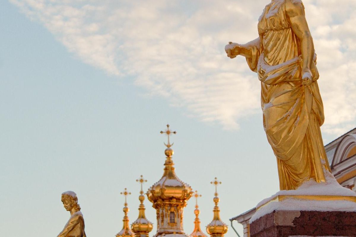 Автобусная экскурсия в Стрельну и Петергоф с Константиновским дворцом и Большим дворцом